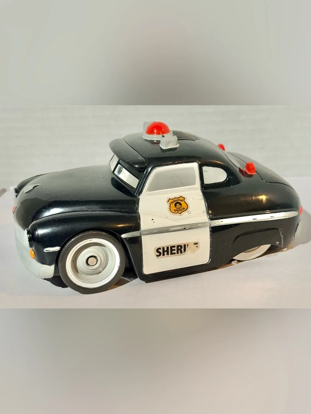 Disney Pixar Cars Shake & Go Sheriff Car RARE ⭐️Pre-Used Good⭐️